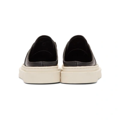 Shop D By D Black And White Mule Sneakers In Black Wht