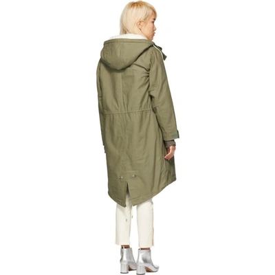 Shop Rag & Bone Rag And Bone Green Penelope Parka In 330 Light G