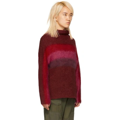 Shop Rag & Bone Rag And Bone Red Mohair Holland Sweater