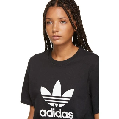 Shop Adidas Originals Black Logo T-shirt