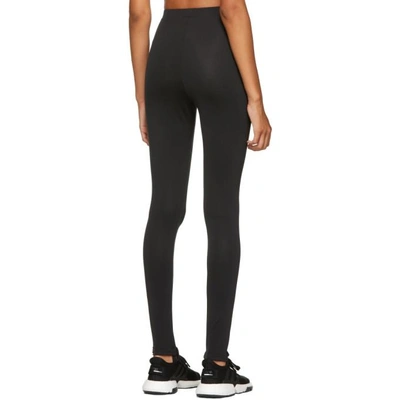 Shop Adidas Originals Black Sc Stirrup Leggings