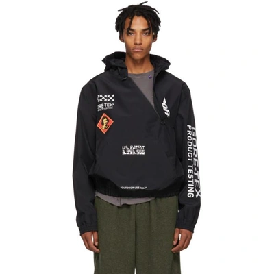 Off-white Off White Goretex Hoodie In Black | ModeSens