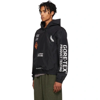 Off-white Off White Goretex Hoodie In Black | ModeSens