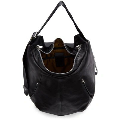 Shop Master-piece Co Black Leather Wispy Backpack