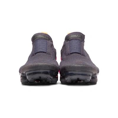 Shop Nike Navy Air Vapormax Flyknit Moc 2 Sneakers In 001 Gridiro