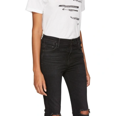 Shop Citizens Of Humanity Black Rocket Crop High-rise Skinny Jeans In Siren