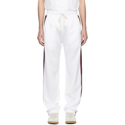 Shop Band Of Outsiders White Aspen Tech Track Pants In 9000.wht