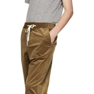 Shop Band Of Outsiders Beige Vintage Corduroy Trousers In 7004.beige