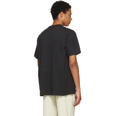 Shop Adidas Originals Black Trefoil T-shirt
