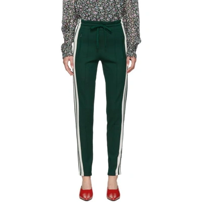 Shop Isabel Marant Étoile Isabel Marant Etoile Green Dario Lounge Pants In 67dg Dk Gre