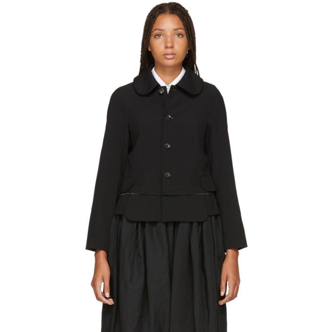 Comme Garçons Comme Des Comme Des Garcons Comme Des Garcons Black Tropical Wool Jacket In 1 Black | ModeSens