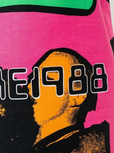 Pre-owned Stephen Sprouse Vintage 1988 Hardcore Dress In Pink