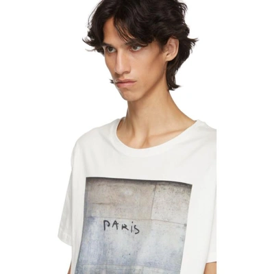 Shop Editions Mr Editions M.r White Paris Printed Oversized T-shirt