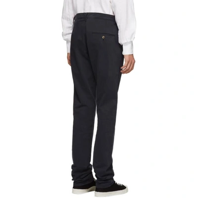 Shop Editions Mr Editions M.r Navy Aime Classic Tailored Trousers