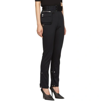 Shop Alyx 1017  9sm Black Eliza Pocket Trousers In 001 Black