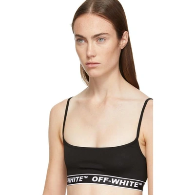 Shop Off-white Black Training Bra