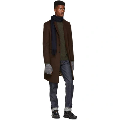 Shop Rag & Bone Rag And Bone Khaki Cashmere Haldon Sweater In 311 Army