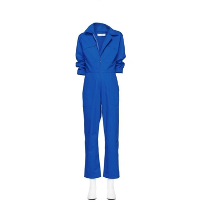 Shop A_plan_application A-plan-application Blue Directoire Jumpsuit