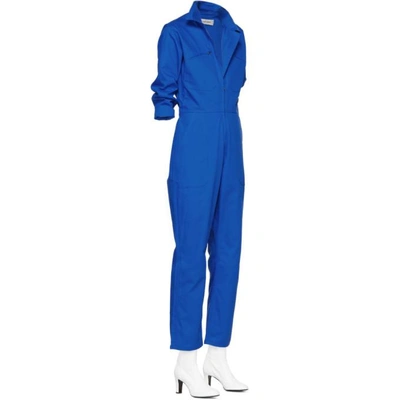 Shop A_plan_application A-plan-application Blue Directoire Jumpsuit