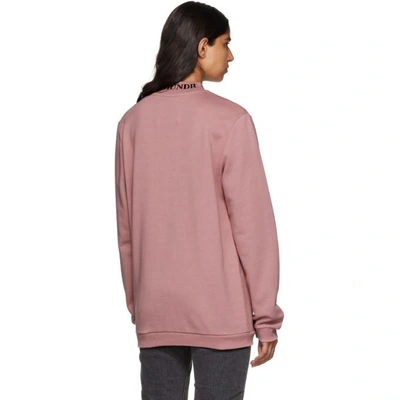 Shop Won Hundred Pink Unisex Seattle Sweatshirt In 2512 Nostal