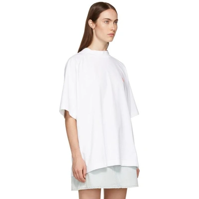 Shop Acne Studios White Bla Konst Bassetty Uni T-shirt