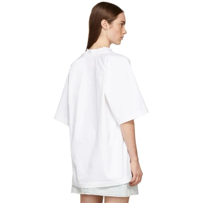 Shop Acne Studios White Bla Konst Bassetty Uni T-shirt