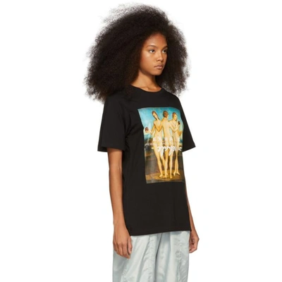 Shop Perks And Mini Black Three Graces T-shirt In Black Blak