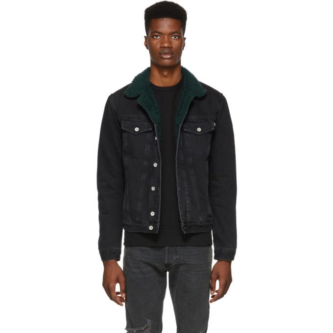 diesel sherpa denim jacket