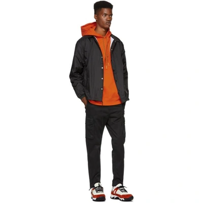 Diesel Black P-madox Cargo Pants In 900 Black