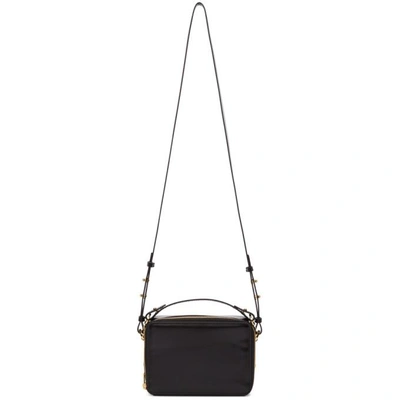 Shop Sophie Hulme Black Mini Trunk Bag