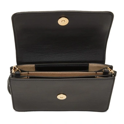 Shop Chloé Chloe Black Drew Clutch Bag In 001 Black