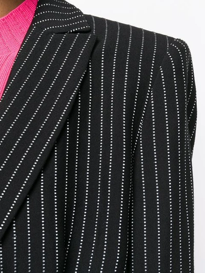 Shop Valentino Vintage Pinstripe Two-piece Suit - Black