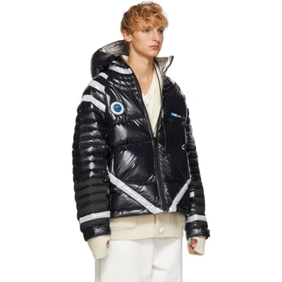 Shop Undercover Black Down Astronaut Puffer Jacket