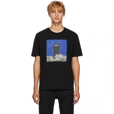 Shop Undercover Black Castle T-shirt