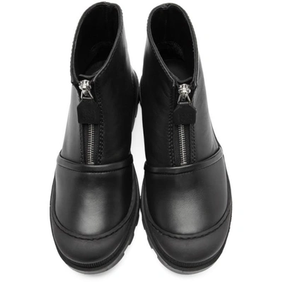 Shop Loewe Black Zip Boots