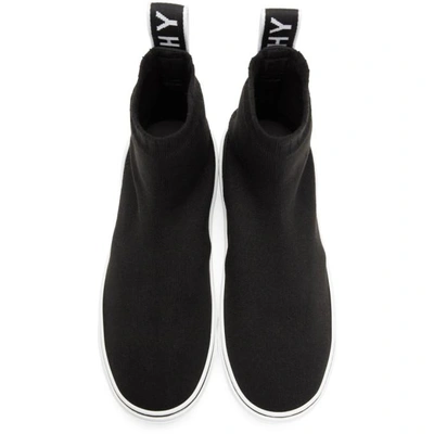 Shop Givenchy Black George V Sock Sneakers