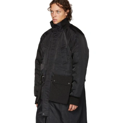 Shop D By D Black Outpocket Jumper Coat