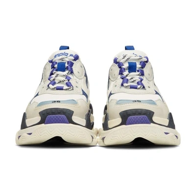 Shop Balenciaga Multicolor Triple S Sneakers