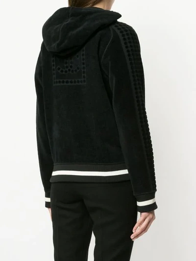 Pre-owned Chanel Sports-line Hooded Sweatshirt In Black