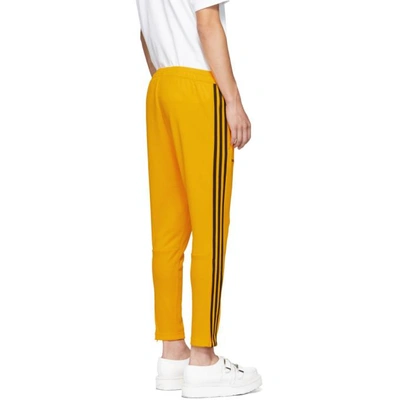 Gosha Rubchinskiy Yellow Adidas Originals Edition Track Pants In Yellow 4