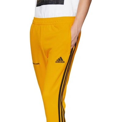 Gosha Rubchinskiy Yellow Adidas Originals Edition Track Pants In Yellow 4