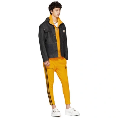 Gosha Rubchinskiy Yellow Adidas Originals Edition Track Pants In Yellow 4
