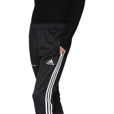 Shop Gosha Rubchinskiy Black Adidas Originals Edition Track Pants In Black 1