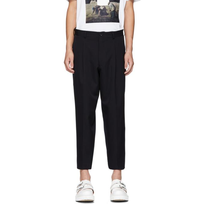comme des garcons homme plus trousers