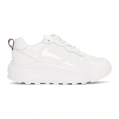 Shop Eytys White Jet Sneakers