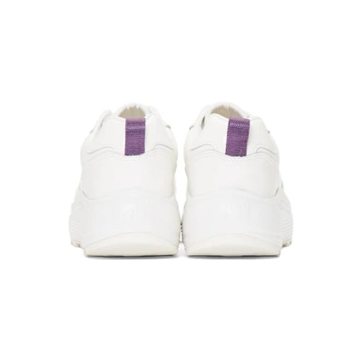 Shop Eytys White Jet Sneakers