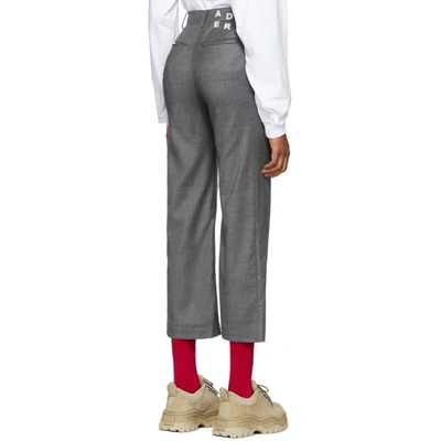 Shop Ader Error Grey Jau Trousers