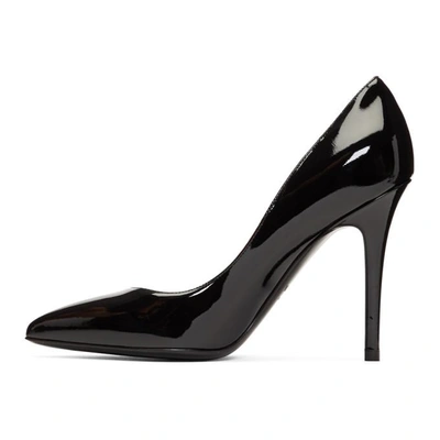 Shop Valentino Black  Garavani 'vltn' Heels