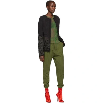 Haider Ackermann Round Neck Jacket In Black