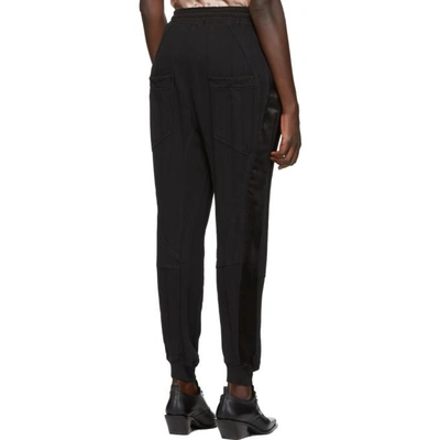 Shop Haider Ackermann Black Lamium Lounge Pants